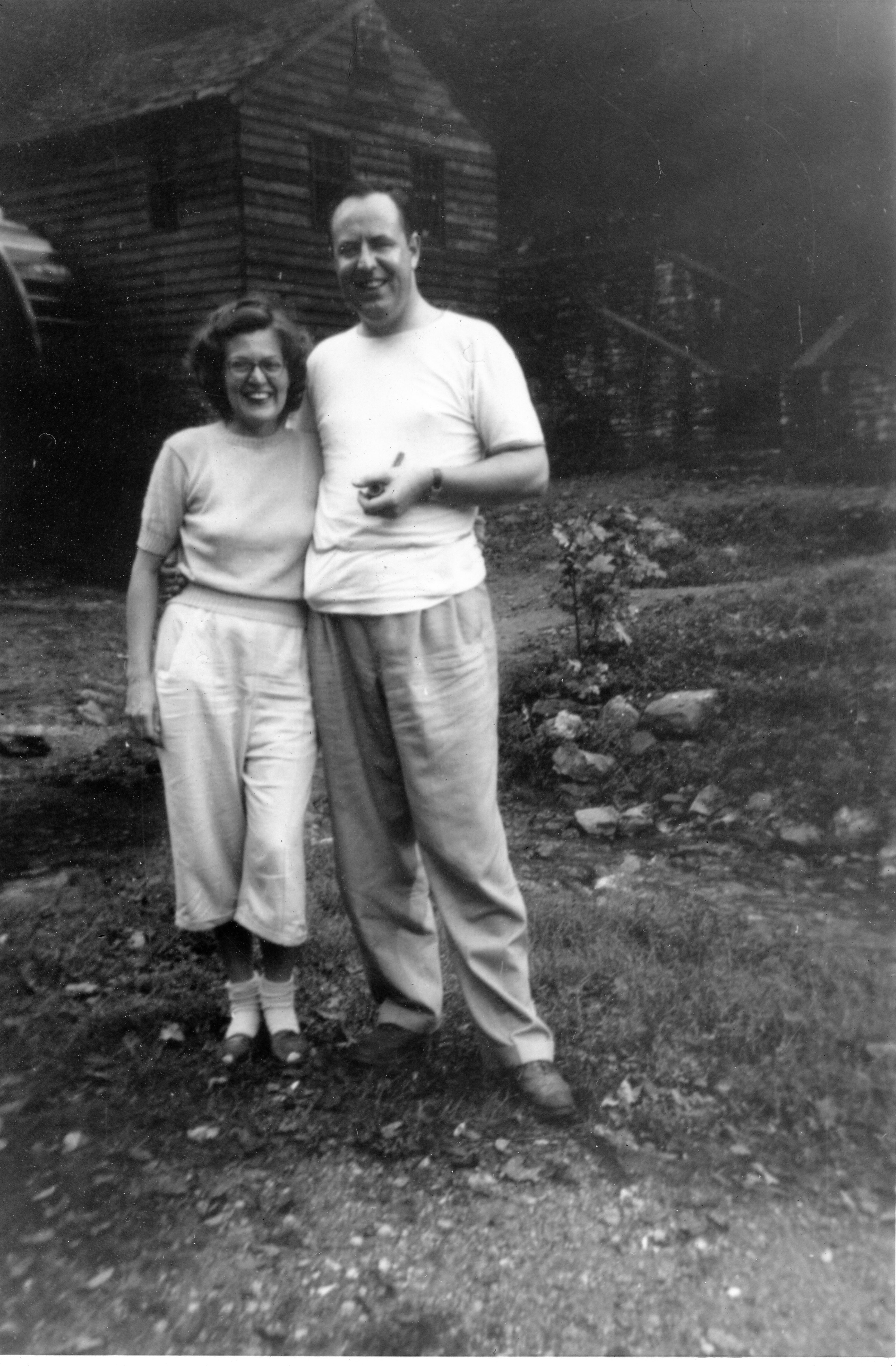 John and Jane (Huth) Craner, circa 1948